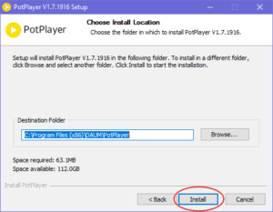 instal Daum PotPlayer 1.7.22038 free